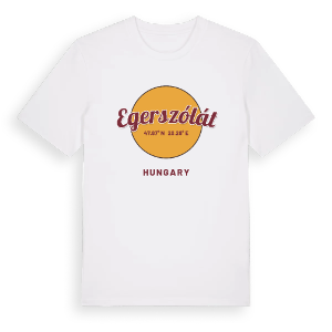 Egerszólát cirkel t-shirt – ekologisk bomull t-shirt från Pinshirt
