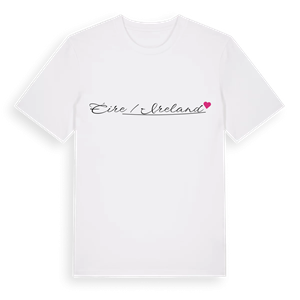 Éire / Ireland hjärta t-shirt – ekologisk bomull t-shirt från Pinshirt