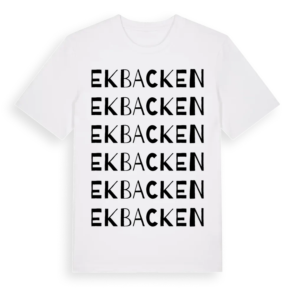 Ekbacken ordlek t-shirt i miljö