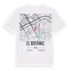 el Botànic karta t-shirt
