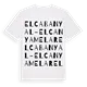 el Cabanyal - el Canyamelar ordlek t-shirt
