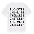 el Castellar - l'Oliveral ordlek t-shirt