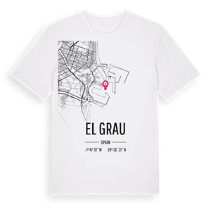 el Grau karta t-shirt – ekologisk bomull t-shirt från Pinshirt
