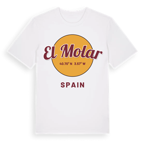 El Molar cirkel t-shirt – ekologisk bomull t-shirt från Pinshirt