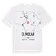 El Molar karta t-shirt