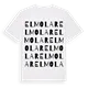 El Molar ordlek t-shirt