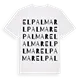 el Palmar ordlek t-shirt