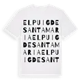 el Puig de Santa Maria ordlek t-shirt