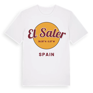 el Saler cirkel t-shirt – ekologisk bomull t-shirt från Pinshirt