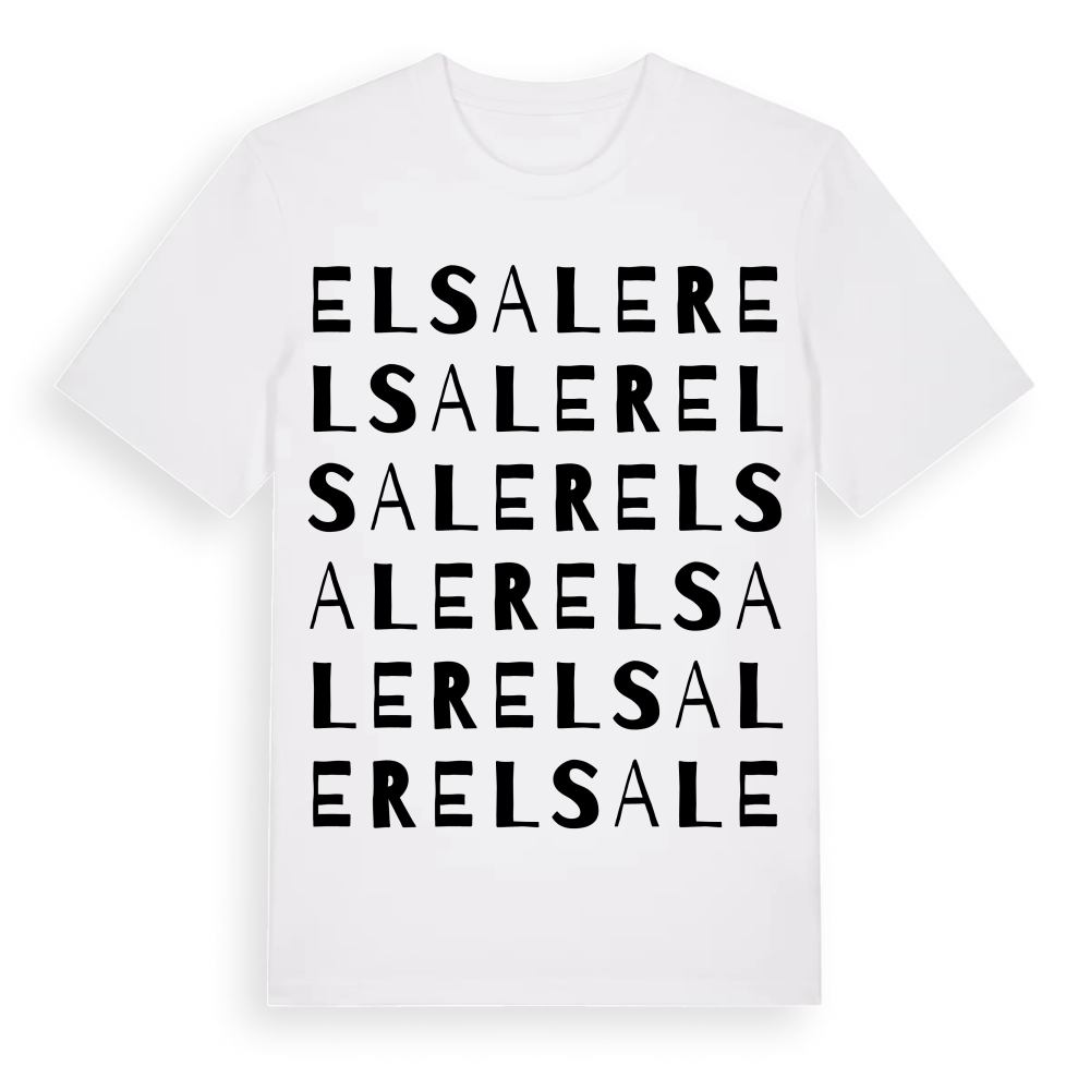 el Saler ordlek t-shirt – White, i miljö