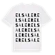 el Saler ordlek t-shirt