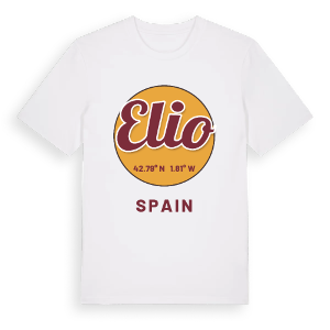 Elio cirkel t-shirt – ekologisk bomull t-shirt från Pinshirt