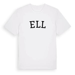 Ell böjd t-shirt – ekologisk bomull t-shirt från Pinshirt