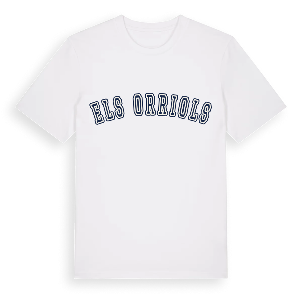 els Orriols college t-shirt – White, i miljö