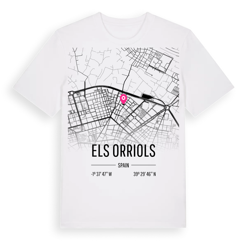 els Orriols karta t-shirt – White, i miljö