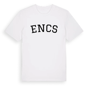Encs böjd t-shirt – ekologisk bomull t-shirt från Pinshirt