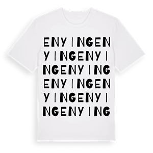 Enying ordlek t-shirt – ekologisk bomull t-shirt från Pinshirt