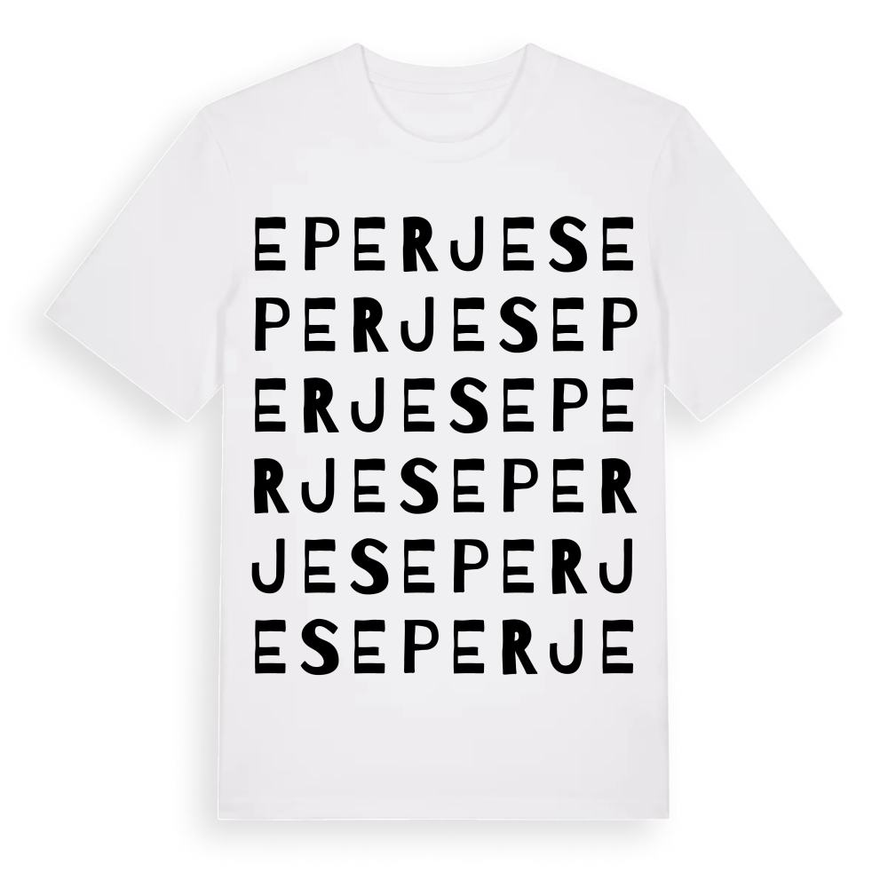 Eperjes ordlek t-shirt – White, i miljö