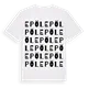 Epöl ordlek t-shirt