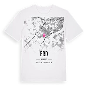 Érd karta t-shirt – ekologisk bomull t-shirt från Pinshirt