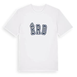 Érd college t-shirt – ekologisk bomull t-shirt från Pinshirt