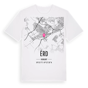 Érd karta t-shirt – ekologisk bomull t-shirt från Pinshirt