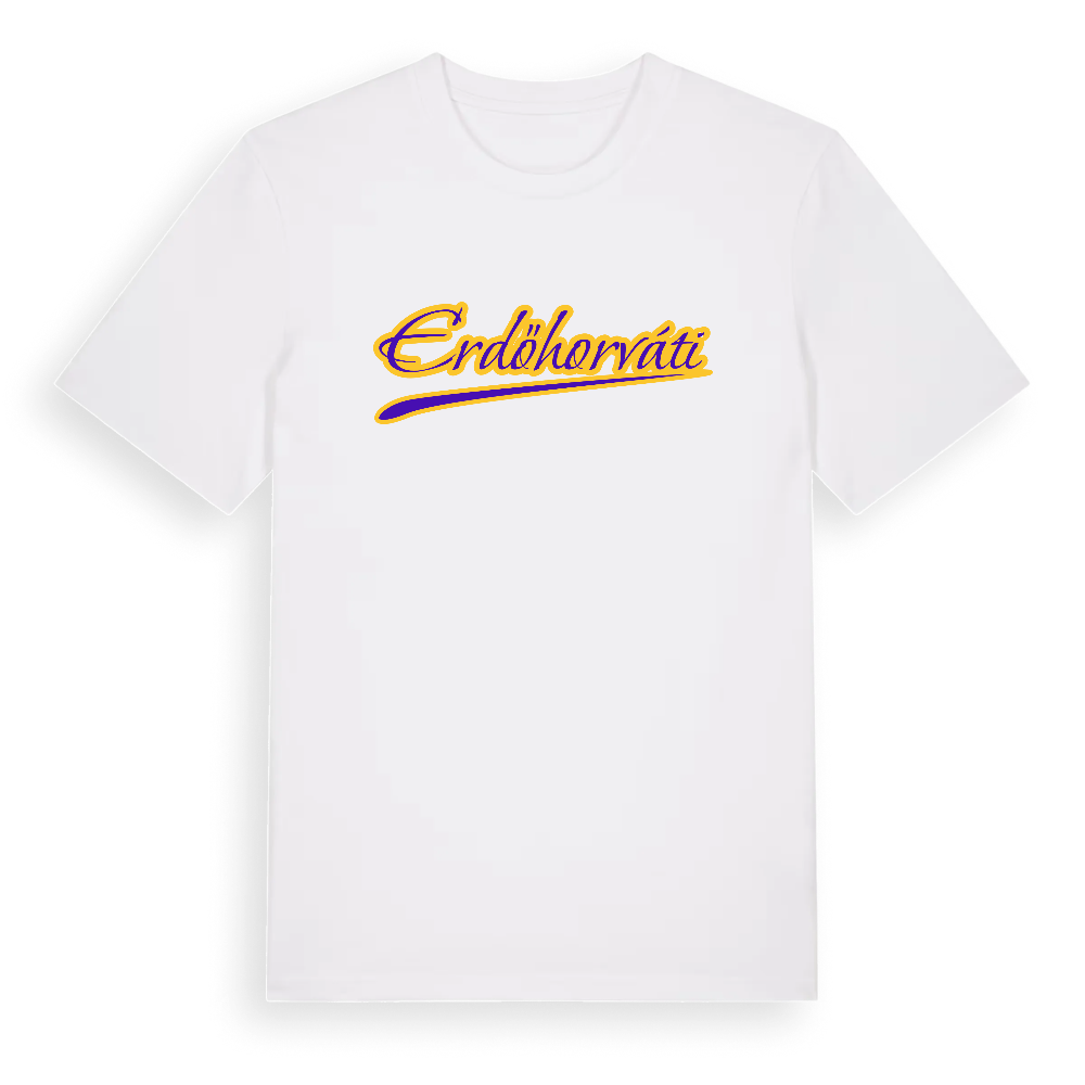 Erdőhorváti baseball t-shirt – White, i miljö