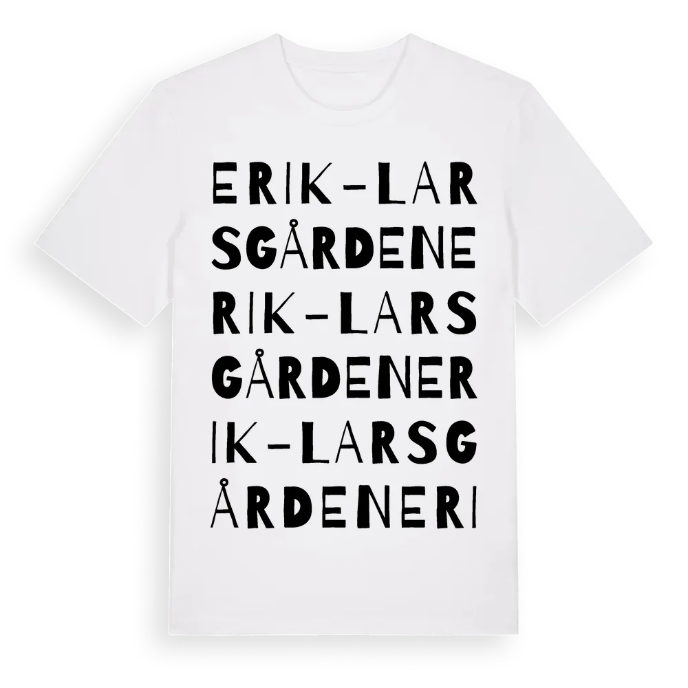 Erik-Larsgården ordlek t-shirt i miljö