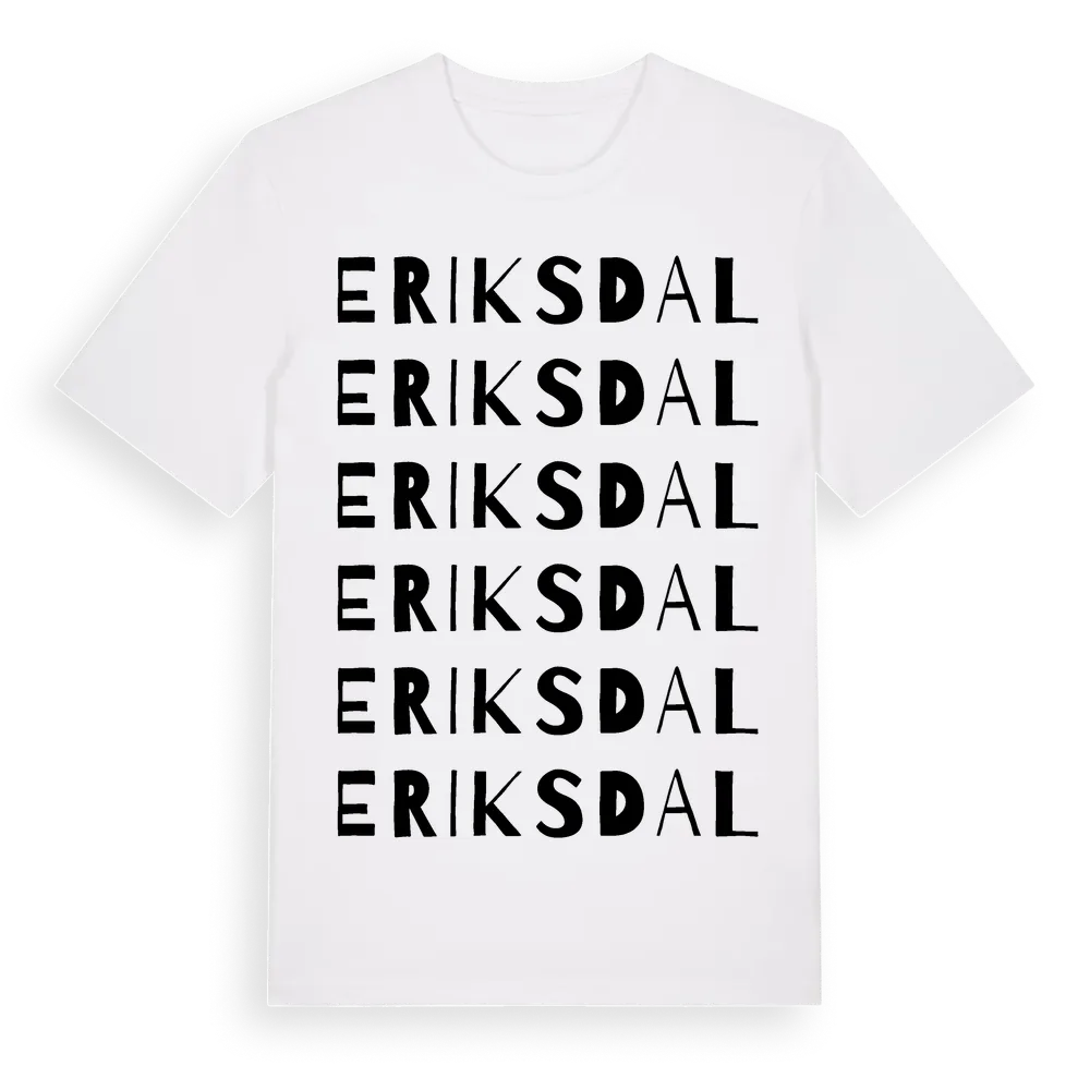 Eriksdal ordlek t-shirt i miljö