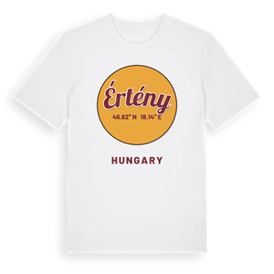Értény cirkel t-shirt – ekologisk bomull t-shirt från Pinshirt