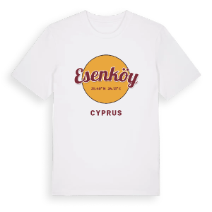 Esenköy cirkel t-shirt – ekologisk bomull t-shirt från Pinshirt