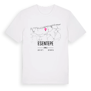 Esentepe karta t-shirt – ekologisk bomull t-shirt från Pinshirt
