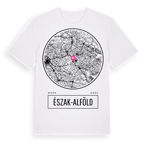 Észak-Alföld t-shirt – ekologisk bomull t-shirt från Pinshirt