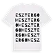 Esztergom ordlek t-shirt