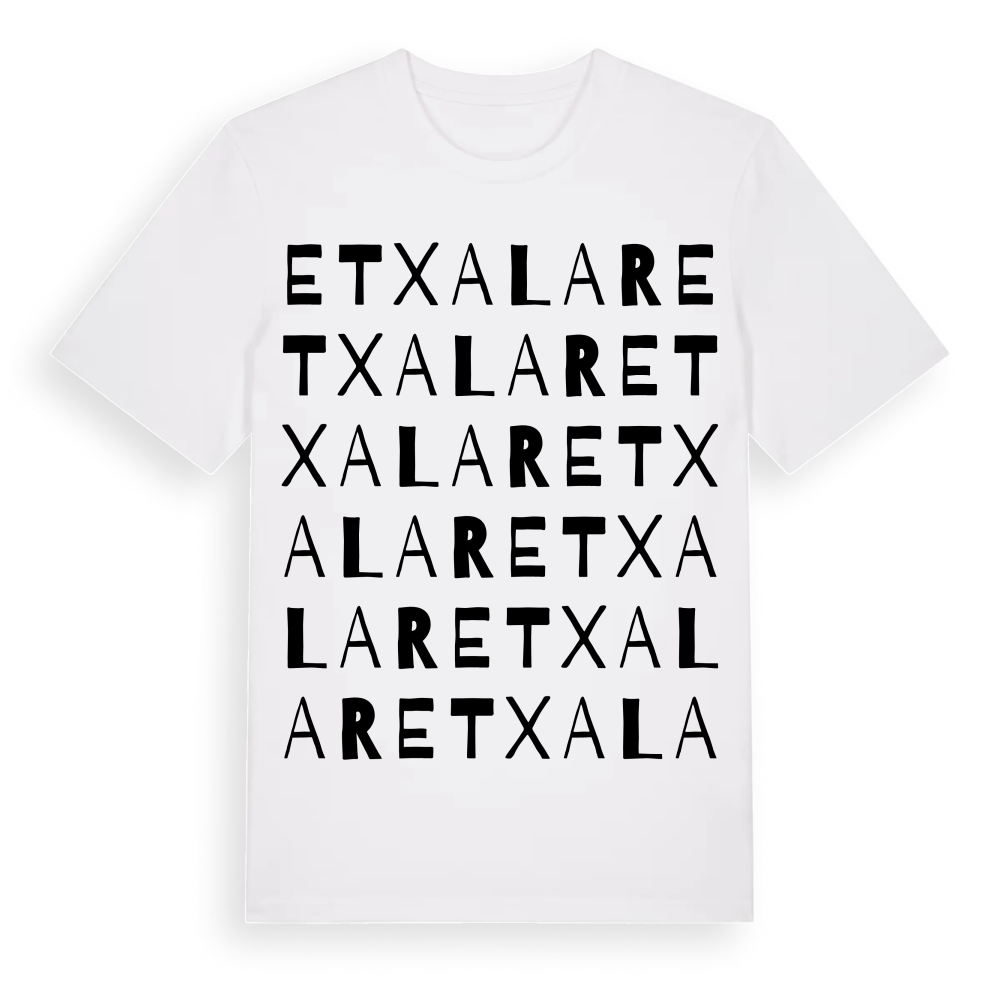 Etxalar ordlek t-shirt – White, i miljö