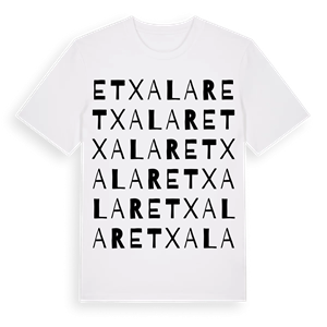 Etxalar ordlek t-shirt – ekologisk bomull t-shirt från Pinshirt