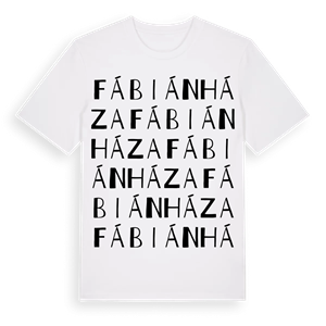 Fábiánháza ordlek t-shirt – ekologisk bomull t-shirt från Pinshirt