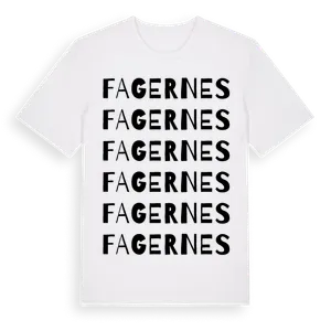 Fagernes ordlek t-shirt – ekologisk bomull t-shirt från Pinshirt