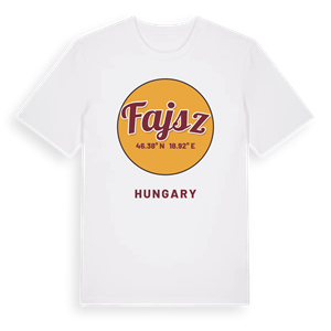 Fajsz cirkel t-shirt – ekologisk bomull t-shirt från Pinshirt
