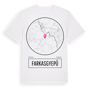 Farkasgyepű t-shirt – ekologisk bomull t-shirt från Pinshirt