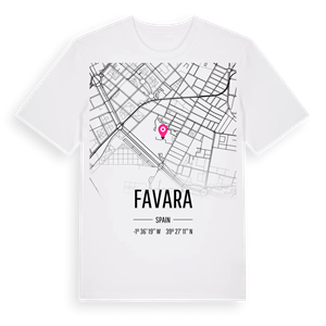 Favara karta t-shirt – ekologisk bomull t-shirt från Pinshirt