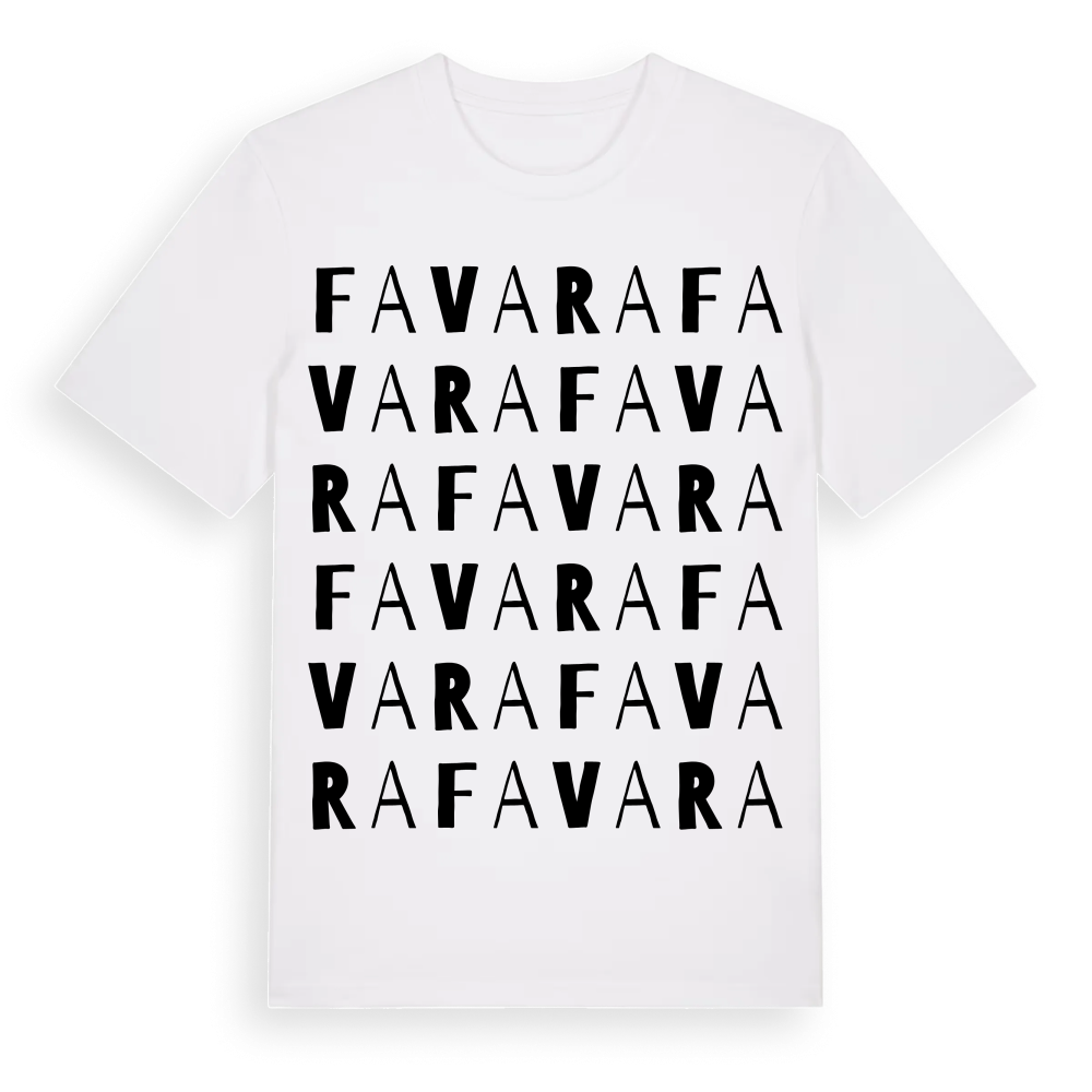 Favara ordlek t-shirt – White, i miljö