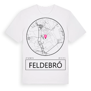 Feldebrő t-shirt – ekologisk bomull t-shirt från Pinshirt