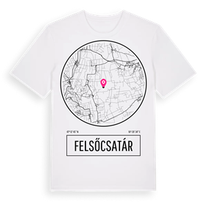 Felsőcsatár t-shirt – ekologisk bomull t-shirt från Pinshirt