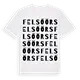 Felsőörs ordlek t-shirt