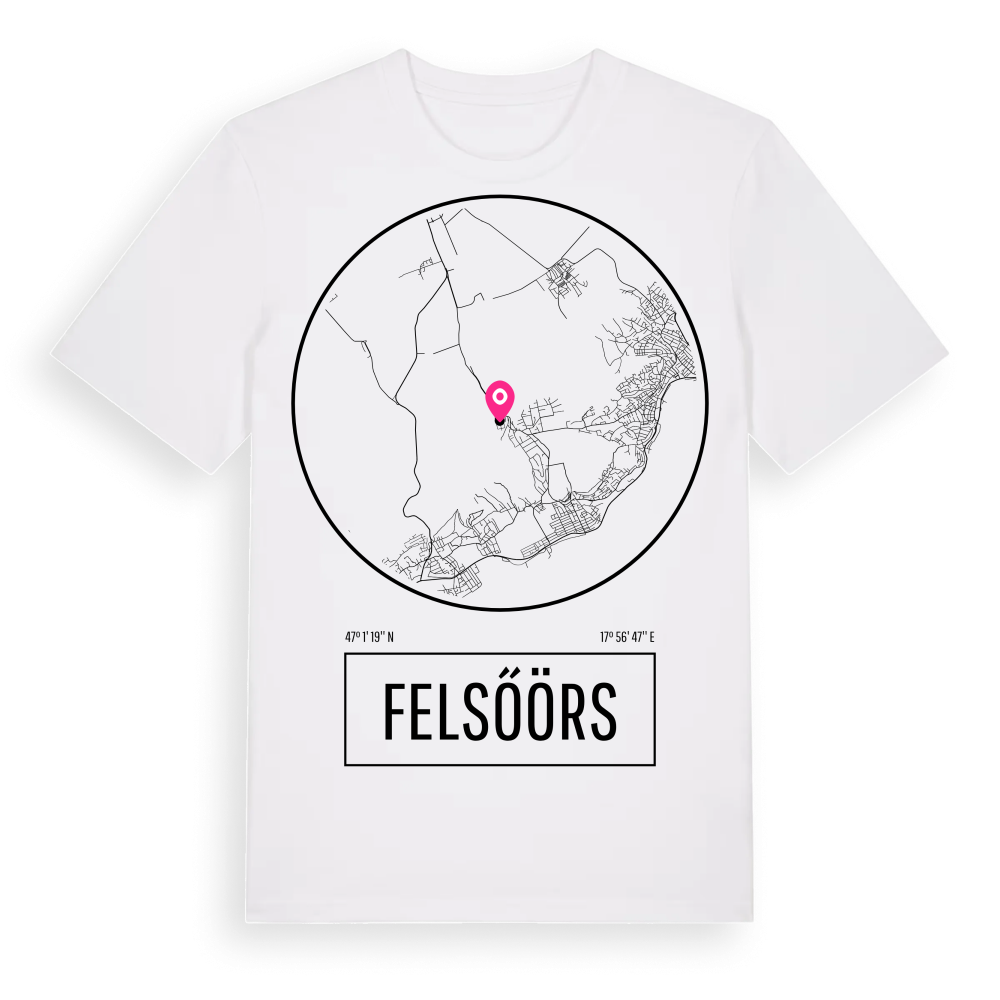 Felsőörs t-shirt – White, i miljö