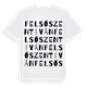 Felsőszentiván ordlek t-shirt