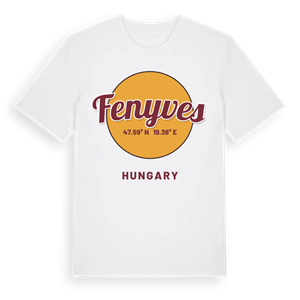 Fenyves cirkel t-shirt – ekologisk bomull t-shirt från Pinshirt