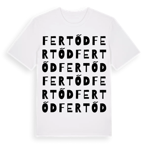 Fertőd ordlek t-shirt – ekologisk bomull t-shirt från Pinshirt