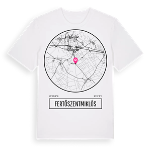 Fertőszentmiklós t-shirt – ekologisk bomull t-shirt från Pinshirt